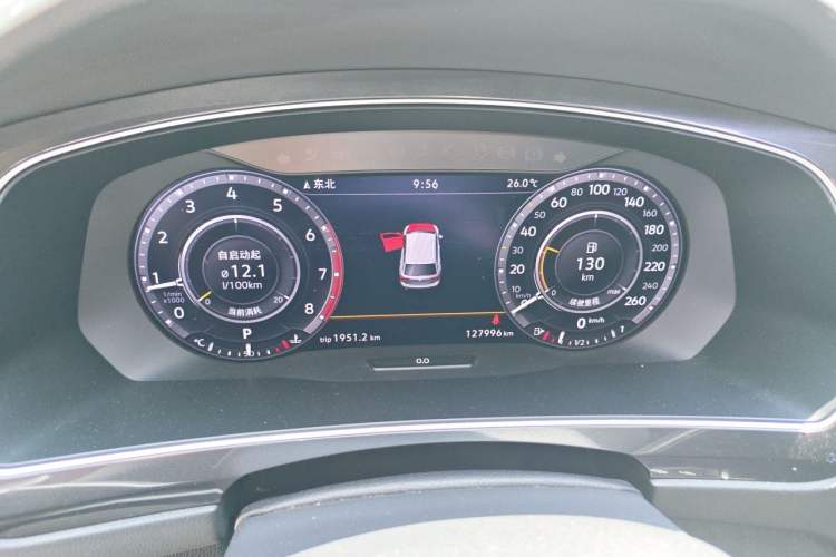 Used Volkswagen Tiguan 2018 330TSI All-Wheel-Drive Innovation Model Instrument Cluster