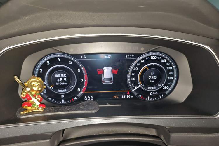 Used Volkswagen Tiguan 2018 380TSI Four-Wheel Drive R-Line Instrument Cluster