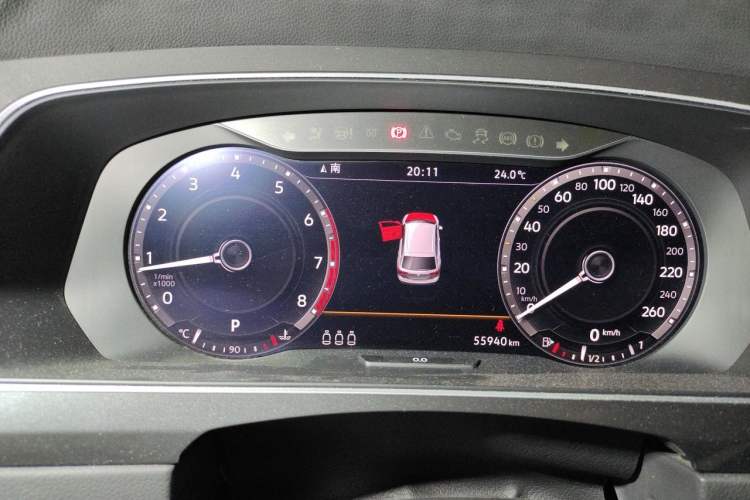 Used Volkswagen Tiguan 2018 330TSI All-Wheel-Drive Innovation Model Instrument Cluster