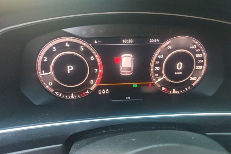 Used Volkswagen Tiguan 2018 330TSI Four-Wheel Drive High-End Model Instrument Cluster