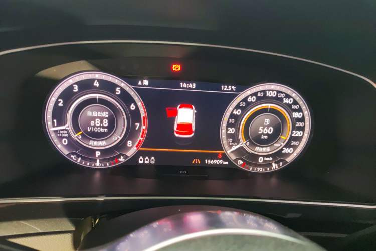 Used Volkswagen Tiguan 2018 380TSI Four-Wheel Drive R-Line Instrument Cluster