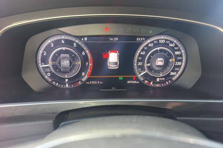 Used Volkswagen Tiguan 2018 330TSI All-Wheel-Drive Innovation Model Instrument Cluster