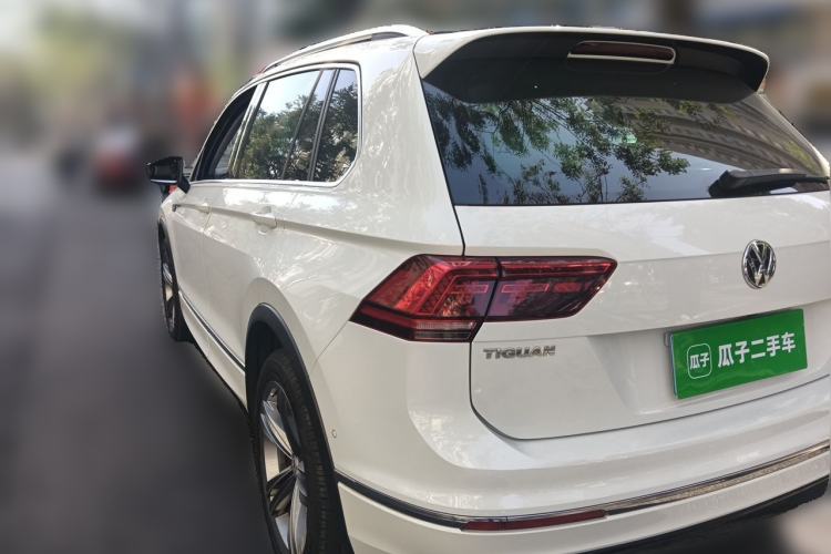 Used Volkswagen Tiguan 2018 330TSI Four-Wheel Drive High-End Model Rear Left 45 Deg