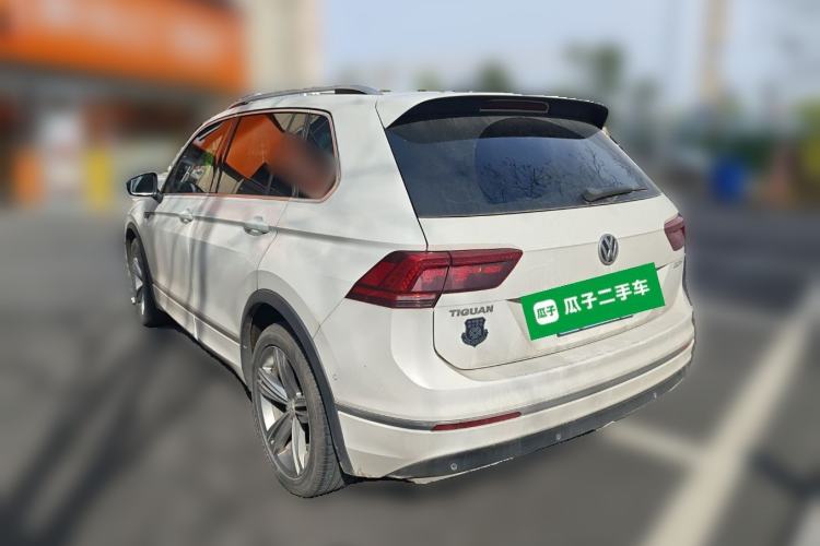 Used Volkswagen Tiguan 2018 380TSI Four-Wheel Drive R-Line Rear Left 45 Deg