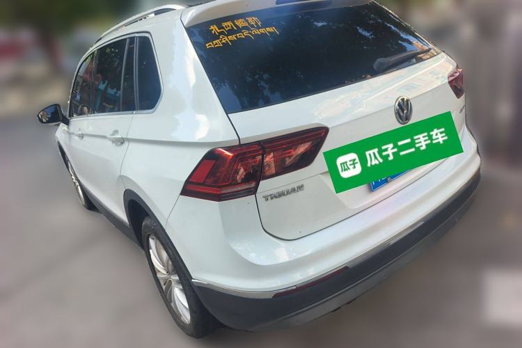 Used Volkswagen Tiguan 2018 330TSI All-Wheel-Drive Innovation Model Rear Left 45 Deg