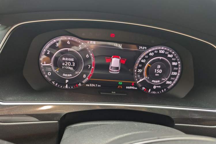 Used Volkswagen Tiguan 2019 330TSI Four-Wheel Drive High-End Model Instrument Cluster