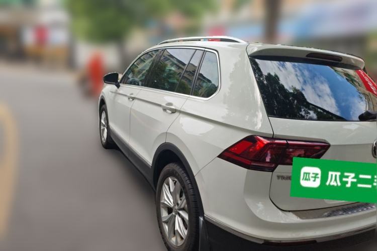 Used Volkswagen Tiguan 2019 330TSI Four-Wheel Drive High-End Model Rear Left 45 Deg