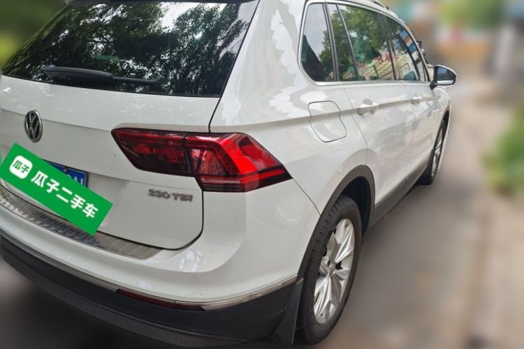 Used Volkswagen Tiguan 2019 330TSI Four-Wheel Drive High-End Model Rear Right 45 Deg