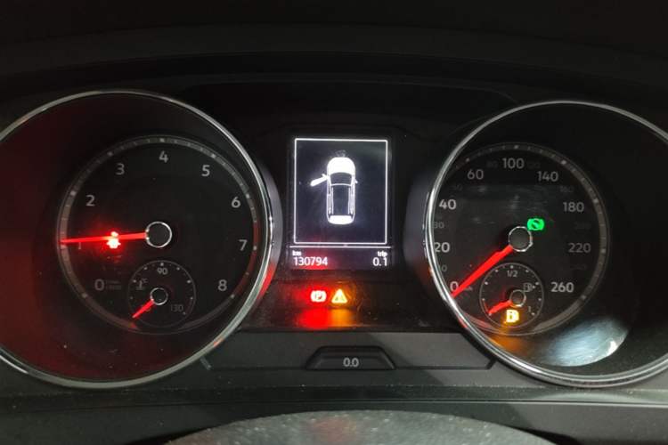 Used Volkswagen Tiguan L 2017 330TSI Automatic Two-Wheel Drive Luxury Edition Instrument Cluster
