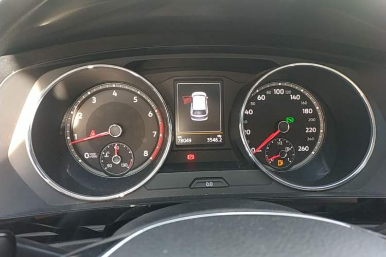 Used Volkswagen Tiguan L 2017 380TSI Automatic All-Wheel-Drive Luxury Edition Instrument Cluster