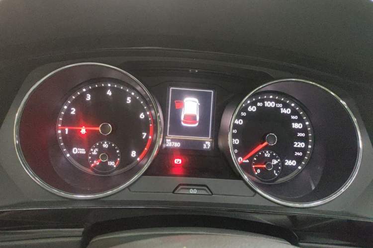 Used Volkswagen Tiguan L 2017 380TSI Automatic All-Wheel-Drive Luxury Edition Instrument Cluster