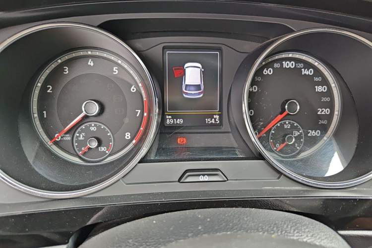 Used Volkswagen Tiguan L 2017 330TSI Automatic Two-Wheel Drive Flagship Edition Odometer Close Up