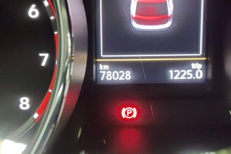 Used Volkswagen Tiguan L 2017 330TSI Automatic Two-Wheel Drive Luxury Edition Odometer Close Up