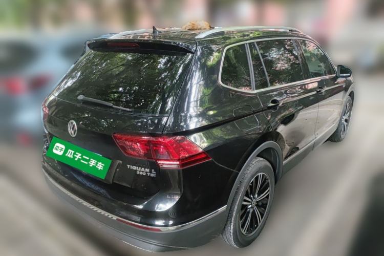Used Volkswagen Tiguan L 2017 380TSI Automatic All-Wheel-Drive Luxury Edition Rear Right 45 Deg