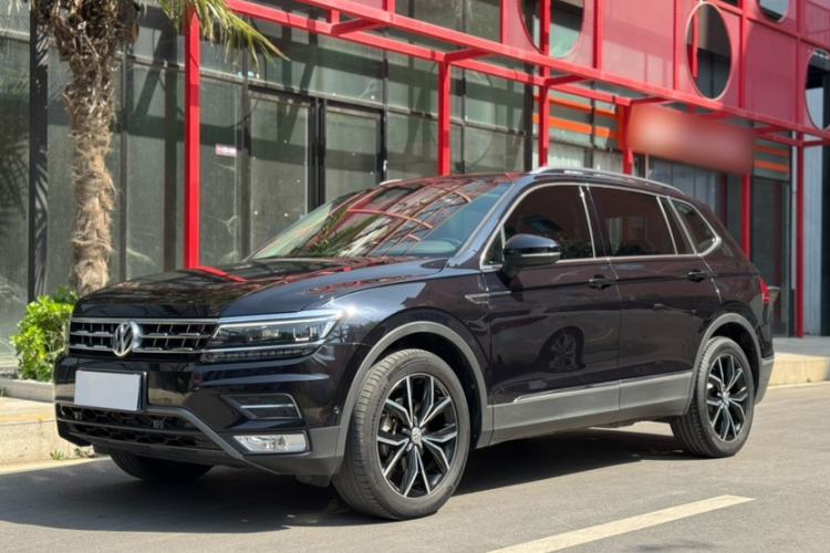 Used Volkswagen Tiguan L 2017 330TSI Automatic Two-Wheel Drive Flagship Edition Guazi used car, China used car export, Used car for sale, Used  cars, Cheapest cars for sale
