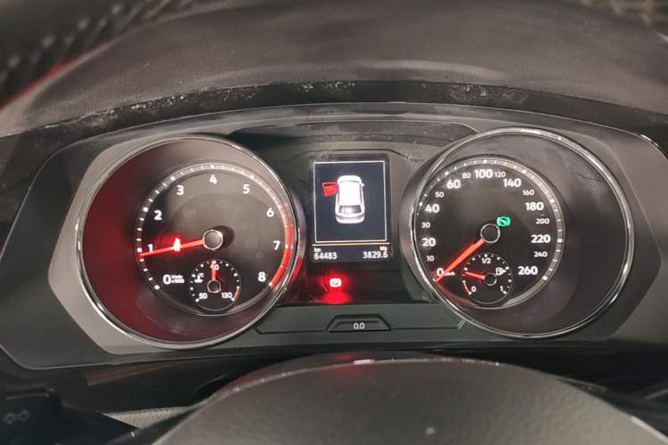 Used Volkswagen Tiguan L 2017 380TSI Automatic All-Wheel-Drive Luxury Edition Instrument Cluster