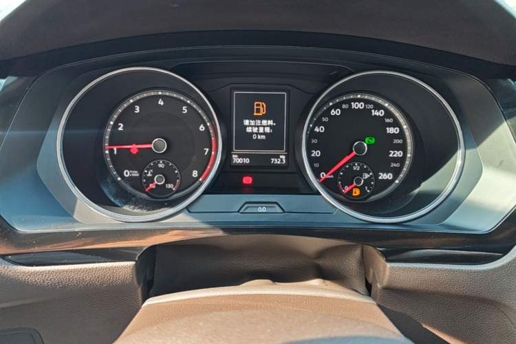 Used Volkswagen Tiguan L 2017 380TSI Automatic All-Wheel-Drive Luxury Edition Instrument Cluster