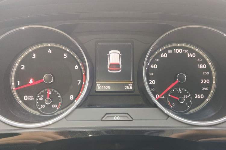 Used Volkswagen Tiguan L 2017 330TSI Automatic Two-Wheel Drive Luxury Edition Instrument Cluster