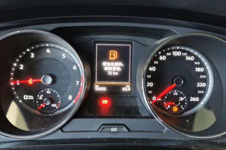 Used Volkswagen Tiguan L 2017 380TSI Automatic All-Wheel-Drive Luxury Edition Instrument Cluster