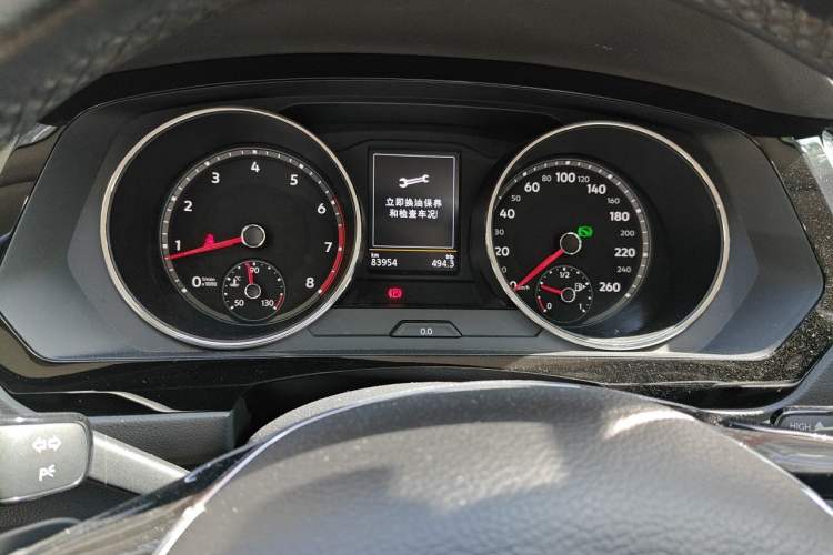 Used Volkswagen Tiguan L 2017 330TSI Automatic Two-Wheel Drive Luxury Edition Instrument Cluster