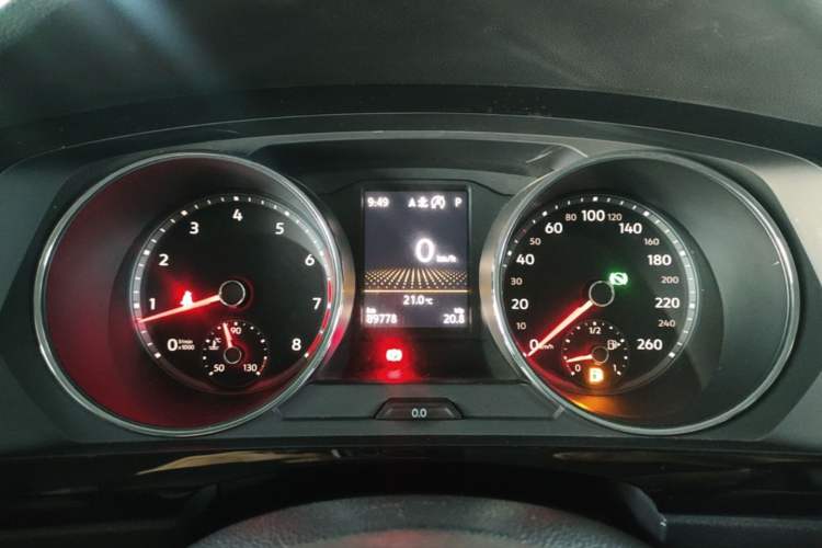 Used Volkswagen Tiguan L 2017 330TSI Automatic Two-Wheel Drive Luxury Edition Instrument Cluster