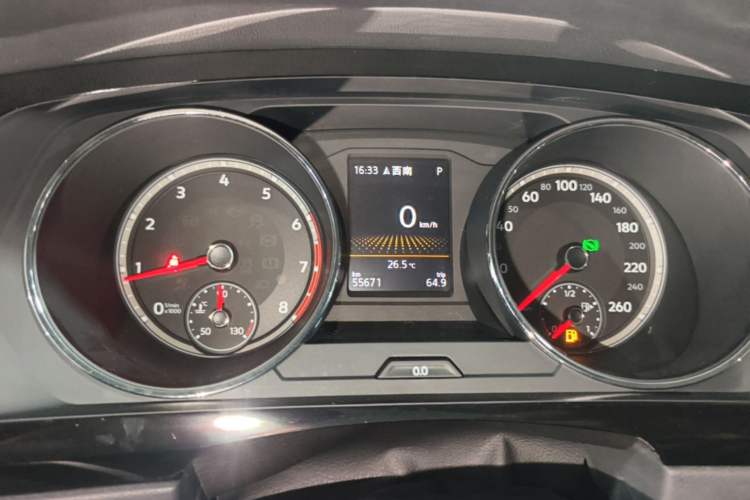 Used Volkswagen Tiguan L 2017 380TSI Automatic All-Wheel-Drive Luxury Edition Instrument Cluster