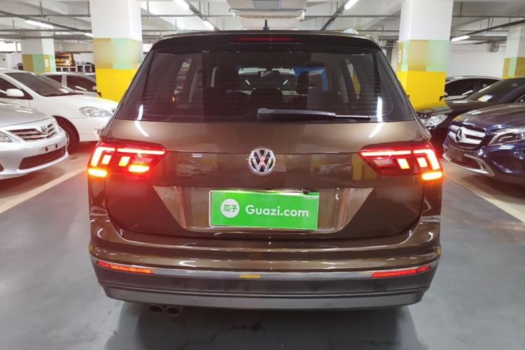 Used Volkswagen Tiguan L 2017 330TSI Automatic Two-Wheel Drive Comfort Edition Rear