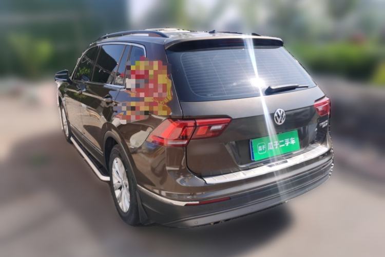 Used Volkswagen Tiguan L 2017 330TSI Automatic Two-Wheel Drive Luxury Edition Rear Left 45 Deg