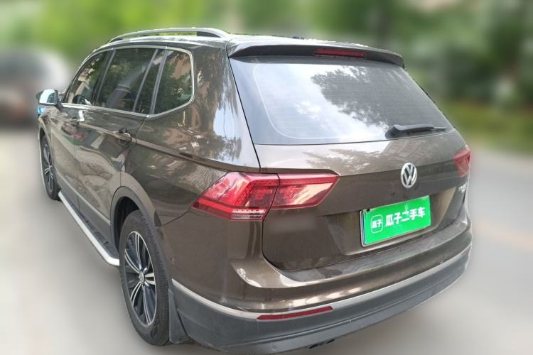 Used Volkswagen Tiguan L 2017 330TSI Automatic Two-Wheel Drive Flagship Edition Rear Left 45 Deg