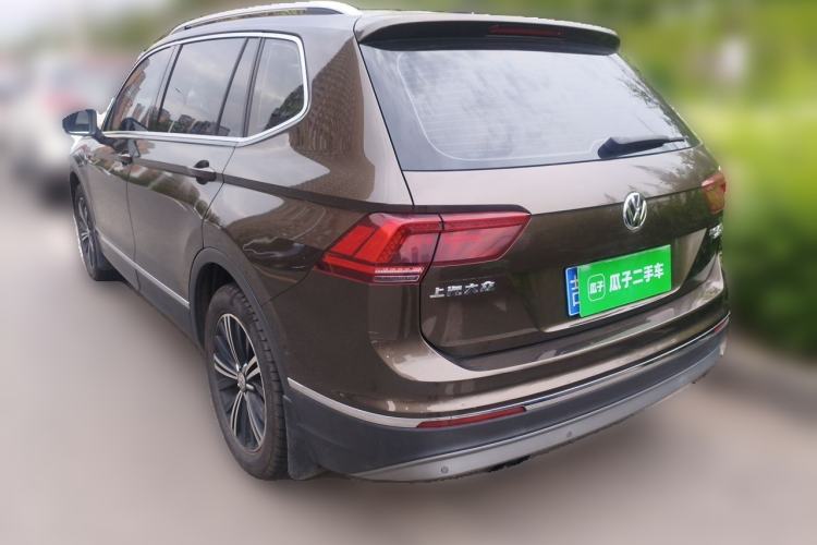 Used Volkswagen Tiguan L 2017 330TSI Automatic Two-Wheel Drive Flagship Edition Rear Left 45 Deg