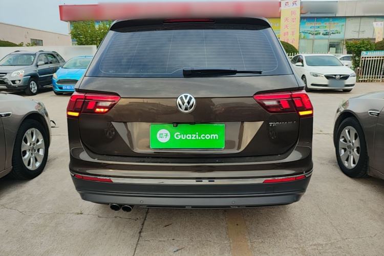 Used Volkswagen Tiguan L 2017 330TSI Automatic Two-Wheel Drive Luxury Edition Rear