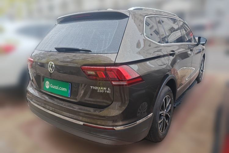 Used Volkswagen Tiguan L 2017 330TSI Automatic Two-Wheel Drive Luxury Edition Rear Right 45 Deg
