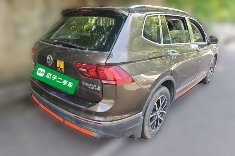 Used Volkswagen Tiguan L 2017 330TSI Automatic Two-Wheel Drive Luxury Edition Rear Right 45 Deg