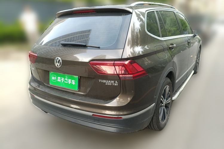 Used Volkswagen Tiguan L 2017 330TSI Automatic Two-Wheel Drive Flagship Edition Rear Right 45 Deg