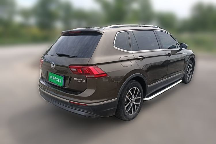 Used Volkswagen Tiguan L 2017 330TSI Automatic Two-Wheel Drive Luxury Edition Rear Right 45 Deg