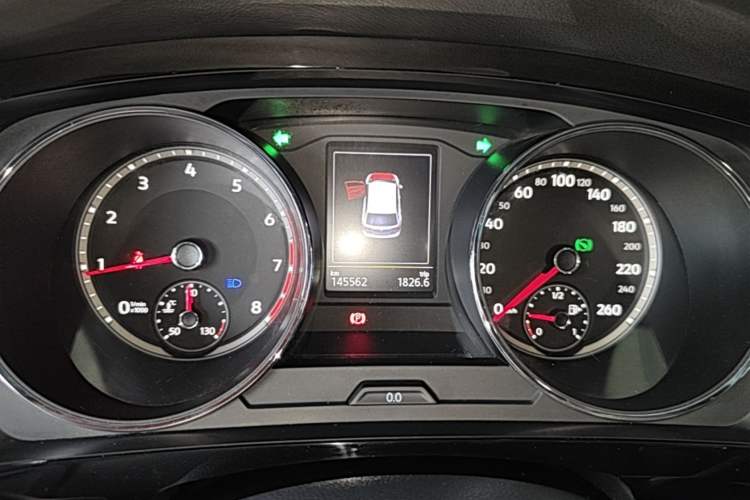 Used Volkswagen Tiguan L 2017 380TSI Automatic All-Wheel-Drive Luxury Edition Instrument Cluster