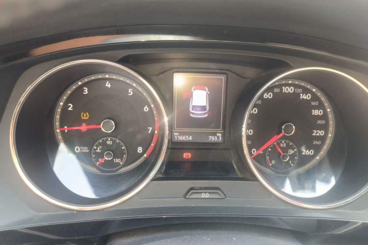 Used Volkswagen Tiguan L 2017 380TSI Automatic All-Wheel-Drive Luxury Edition Instrument Cluster