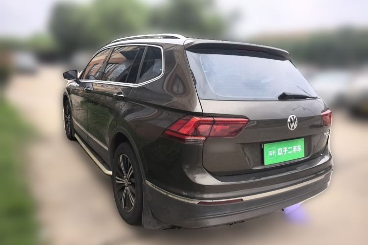 Used Volkswagen Tiguan L 2017 330TSI Automatic Two-Wheel Drive Flagship Edition Rear Left 45 Deg