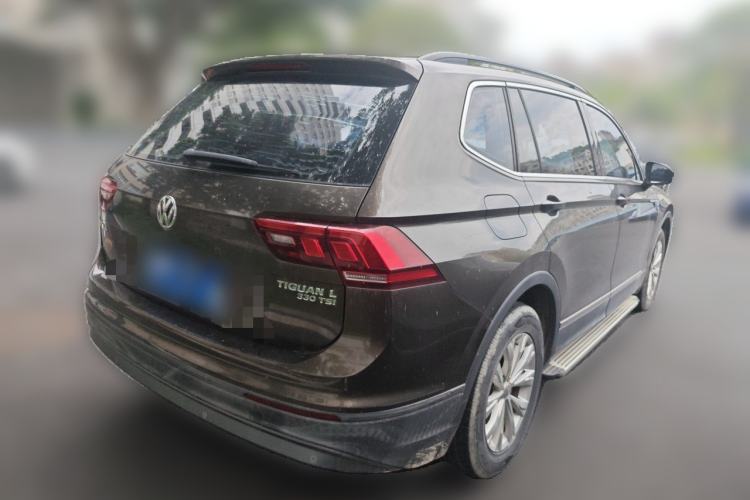 Used Volkswagen Tiguan L 2017 330TSI Automatic Two-Wheel Drive Luxury Edition Rear Right 45 Deg