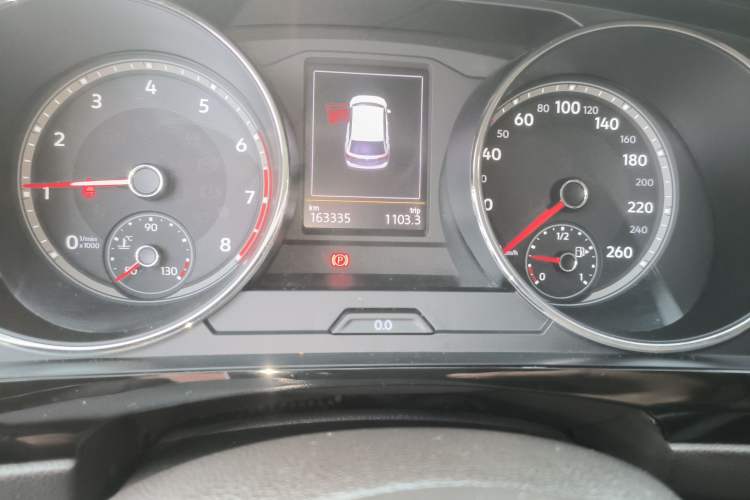 Used Volkswagen Tiguan L 2017 330TSI Automatic Two-Wheel Drive Flagship Edition Odometer Close Up