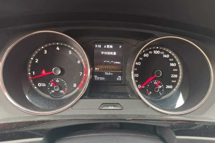 Used Volkswagen Tiguan L 2017 380TSI Automatic All-Wheel-Drive Luxury Edition Instrument Cluster