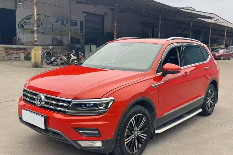 Used Volkswagen Tiguan L 2017 330TSI Automatic Two-Wheel Drive Flagship Edition Guazi used car, China used car export, Used car for sale, Used  cars, Cheapest cars for sale