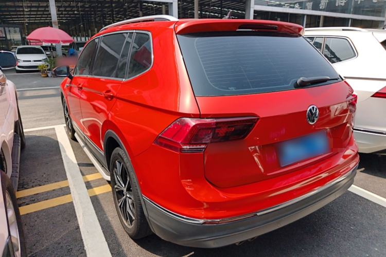 Used Volkswagen Tiguan L 2017 330TSI Automatic Two-Wheel Drive Flagship Edition Rear Left 45 Deg