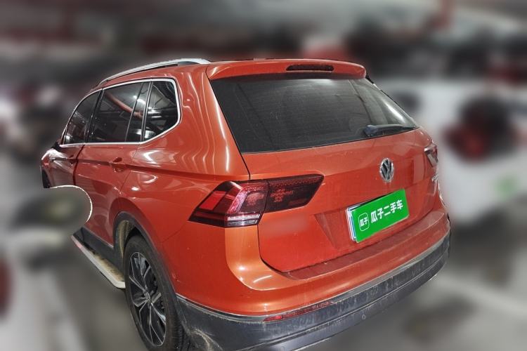 Used Volkswagen Tiguan L 2017 380TSI Automatic All-Wheel Drive Supreme Flagship Edition Rear Left 45 Deg