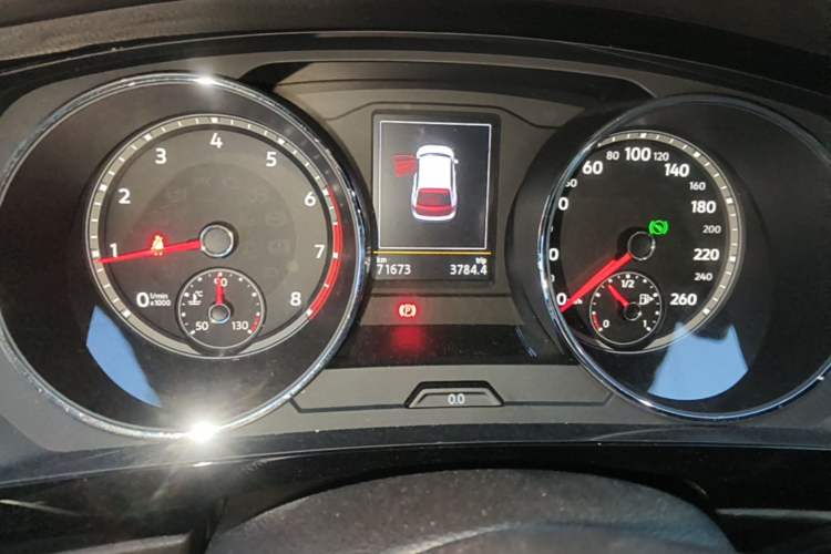 Used Volkswagen Tiguan L 2017 330TSI Automatic Two-Wheel Drive Flagship Edition Instrument Cluster