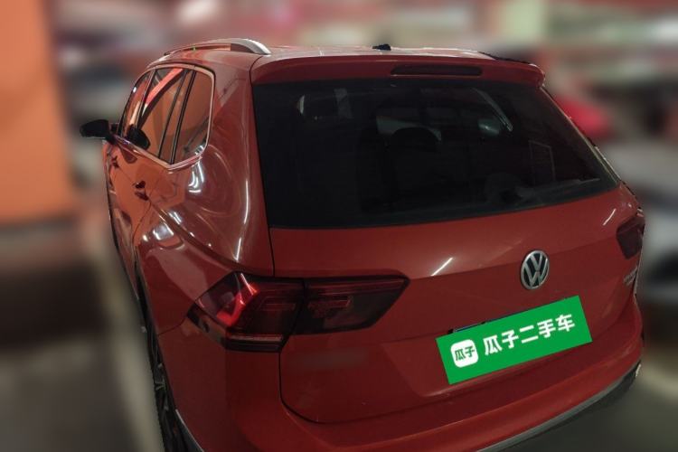 Used Volkswagen Tiguan L 2017 330TSI Automatic Two-Wheel Drive Flagship Edition Rear Left 45 Deg