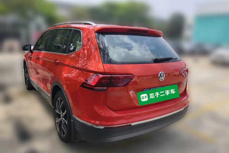 Used Volkswagen Tiguan L 2017 330TSI Automatic Two-Wheel Drive Flagship Edition Rear Left 45 Deg