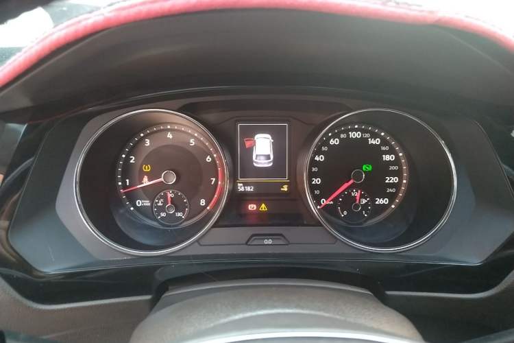 Used Volkswagen Tiguan L 2017 330TSI Automatic Two-Wheel Drive Flagship Edition Instrument Cluster