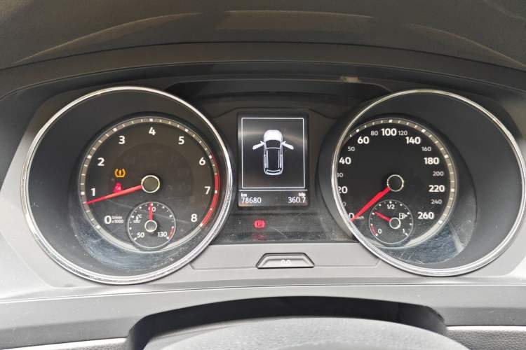 Used Volkswagen Tiguan L 2017 330TSI Automatic Two-Wheel Drive Luxury Edition Instrument Cluster