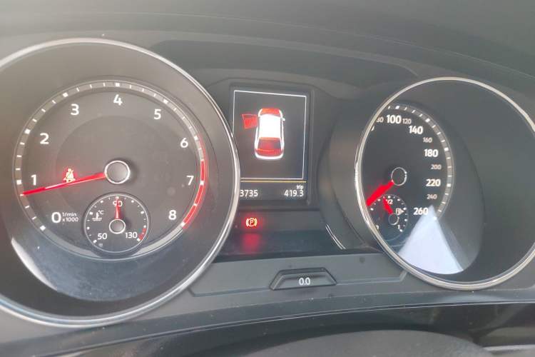 Used Volkswagen Tiguan L 2017 330TSI Automatic Two-Wheel Drive Flagship Edition Instrument Cluster